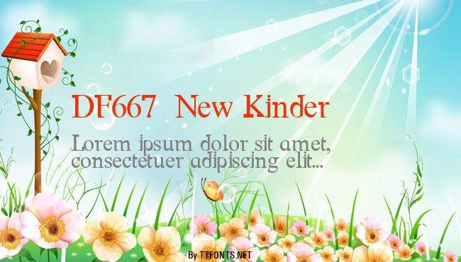 DF667  New Kinder example